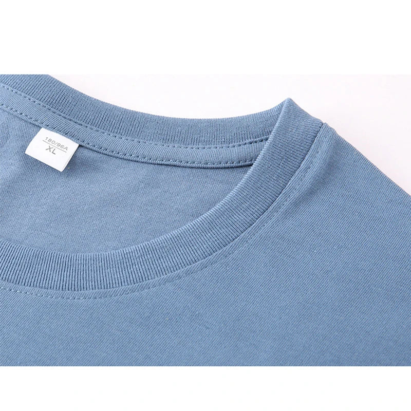 Stylish & Comfortable Men's Cotton Long Sleeve T-Shirts - Perfect for Autumn & Winter, Available in Plus Sizes M-5XL